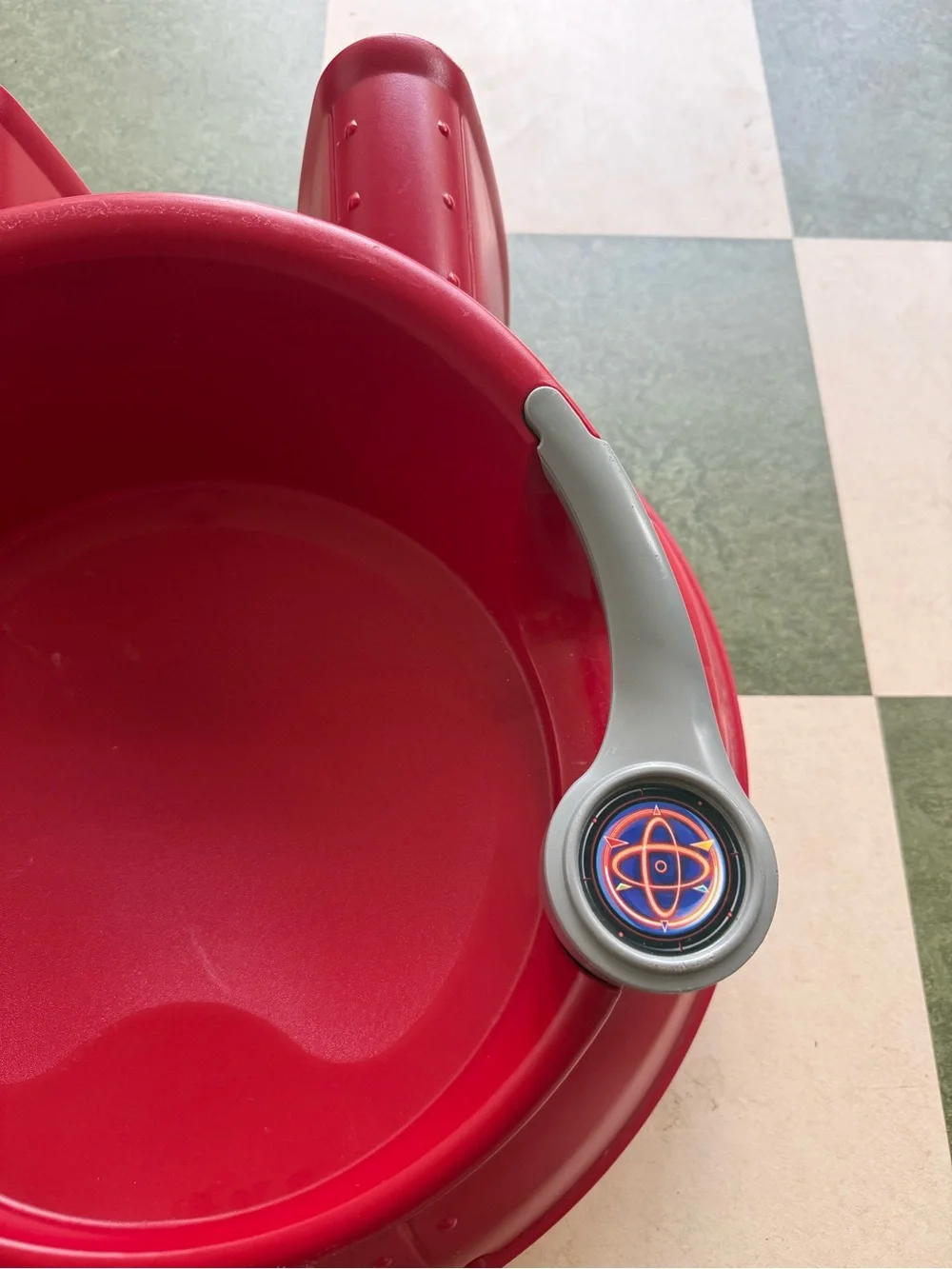 Radio Flyer Red Spinning Ride-On Saucer for Kids